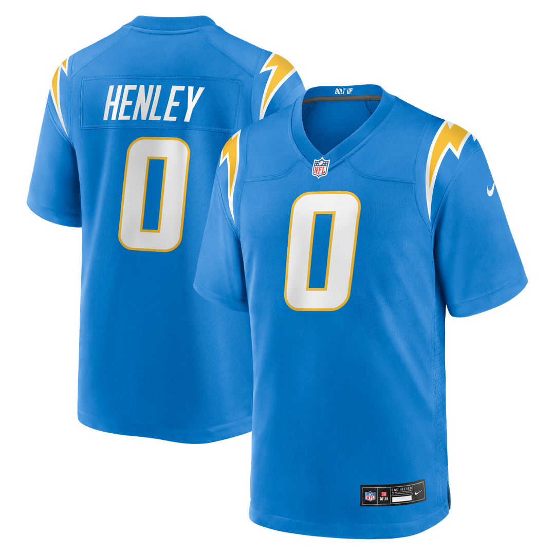 Daiyan Henley Los Angeles Chargers Nike Team Game Jersey - Powder Blue