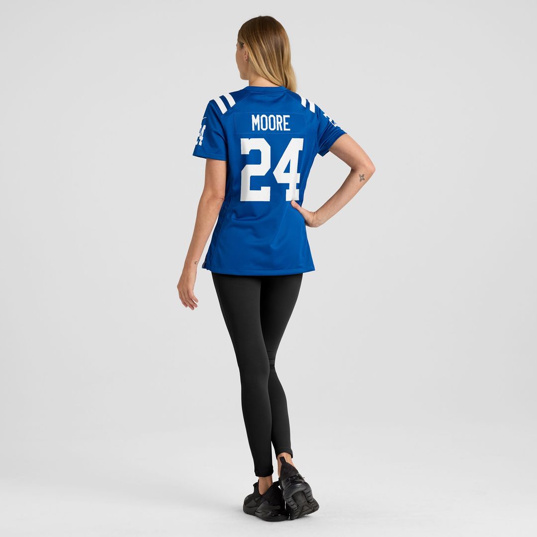 Lenny Moore Indianapolis Colts Nike Women's Game Retired Player Jersey - Royal