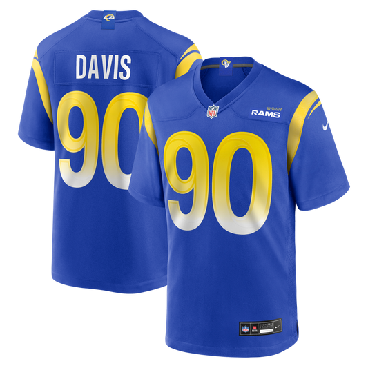 Tyler Davis Los Angeles Rams Nike Team Game Jersey -  Royal