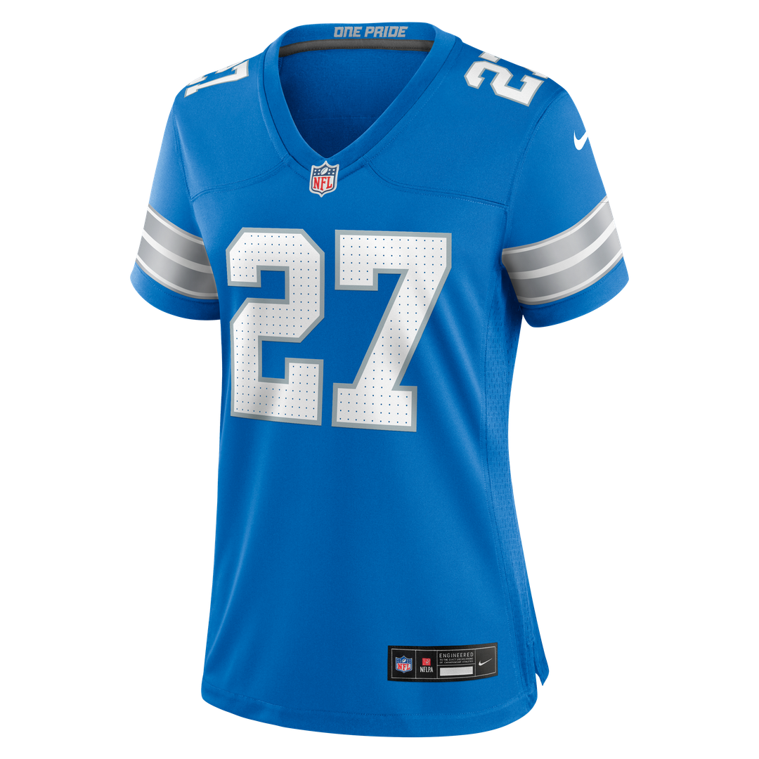 Christian Izien Detroit Lions Nike Women's Team Game Jersey -  Blue