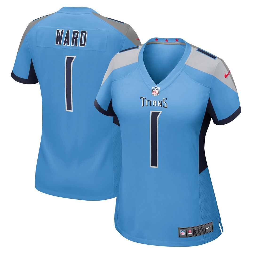 Cameron Ward Tennessee Titans Nike Women's Alternate Game Jersey - Navy
