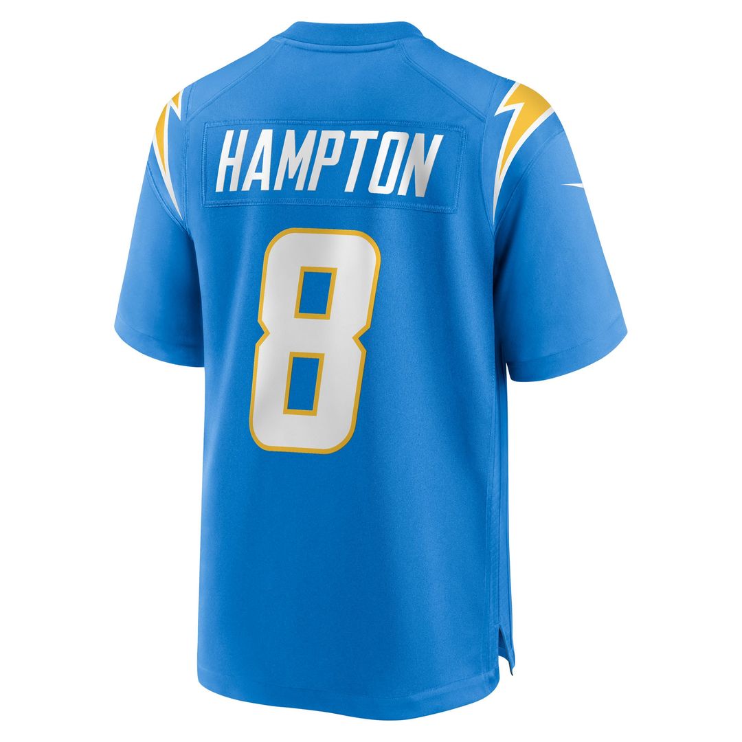 Omarion Hampton Los Angeles Chargers Nike Alternate Charger Power Game Player Jersey - Gold