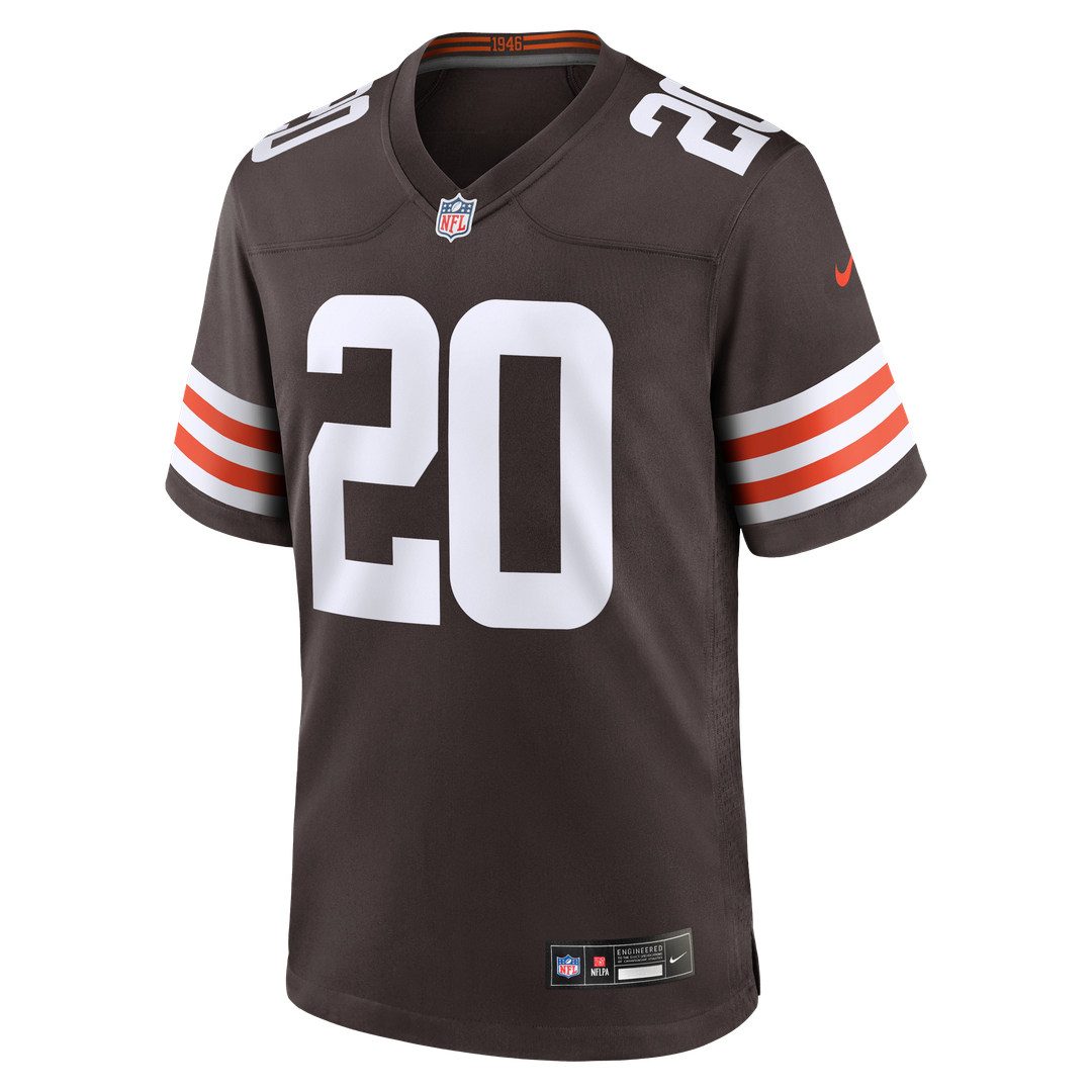 Greg Newsome II Cleveland Browns Nike Game Jersey - Brown