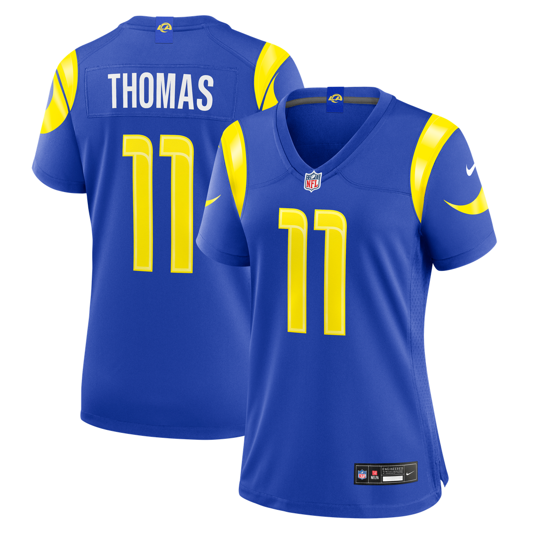 Keir Thomas Los Angeles Rams Nike Women's Team Game Jersey - Royal