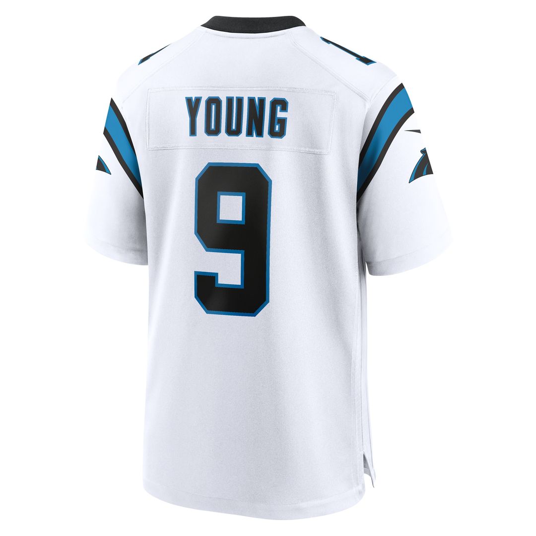 Bryce Young Carolina Panthers Nike Team Game Jersey - Black