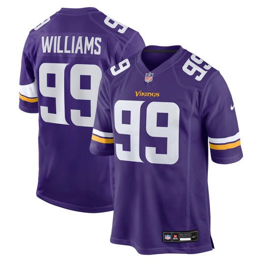 Elijah Williams Minnesota Vikings Nike Team Game Jersey -  Purple