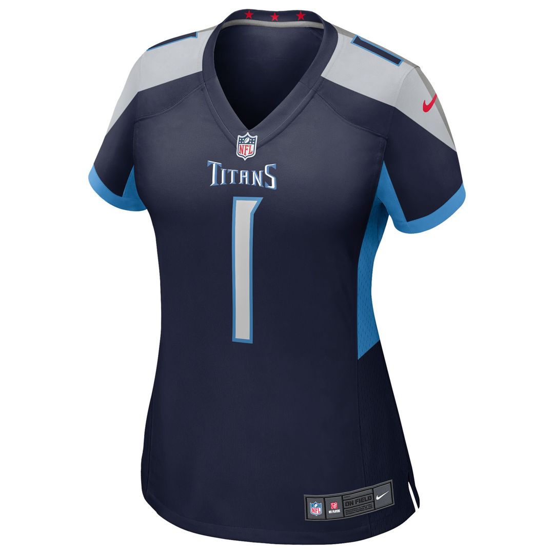 Cameron Ward Tennessee Titans Nike Women's Team Game Jersey - Light Blue