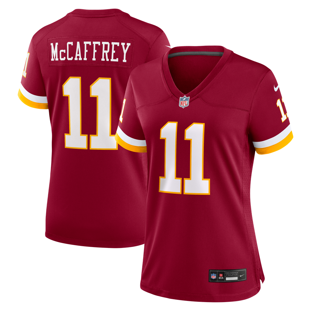 Luke McCaffrey Washington Commanders Nike Women's Game Jersey - Burgundy