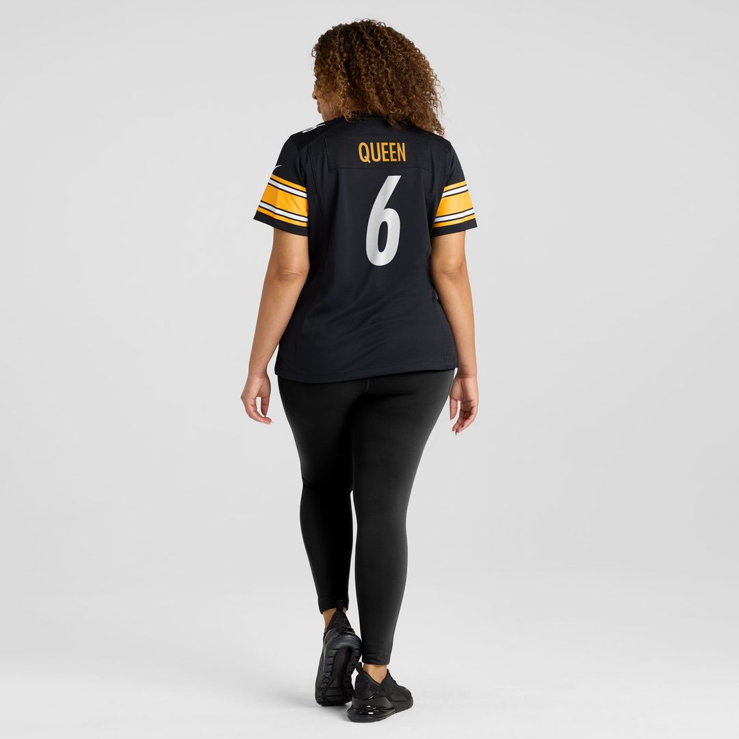 Patrick Queen Pittsburgh Steelers Nike Women's Game Player Jersey - Black