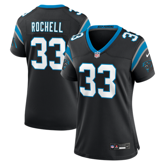 Robert Rochell Carolina Panthers Nike Women's Team Game Jersey -  Black