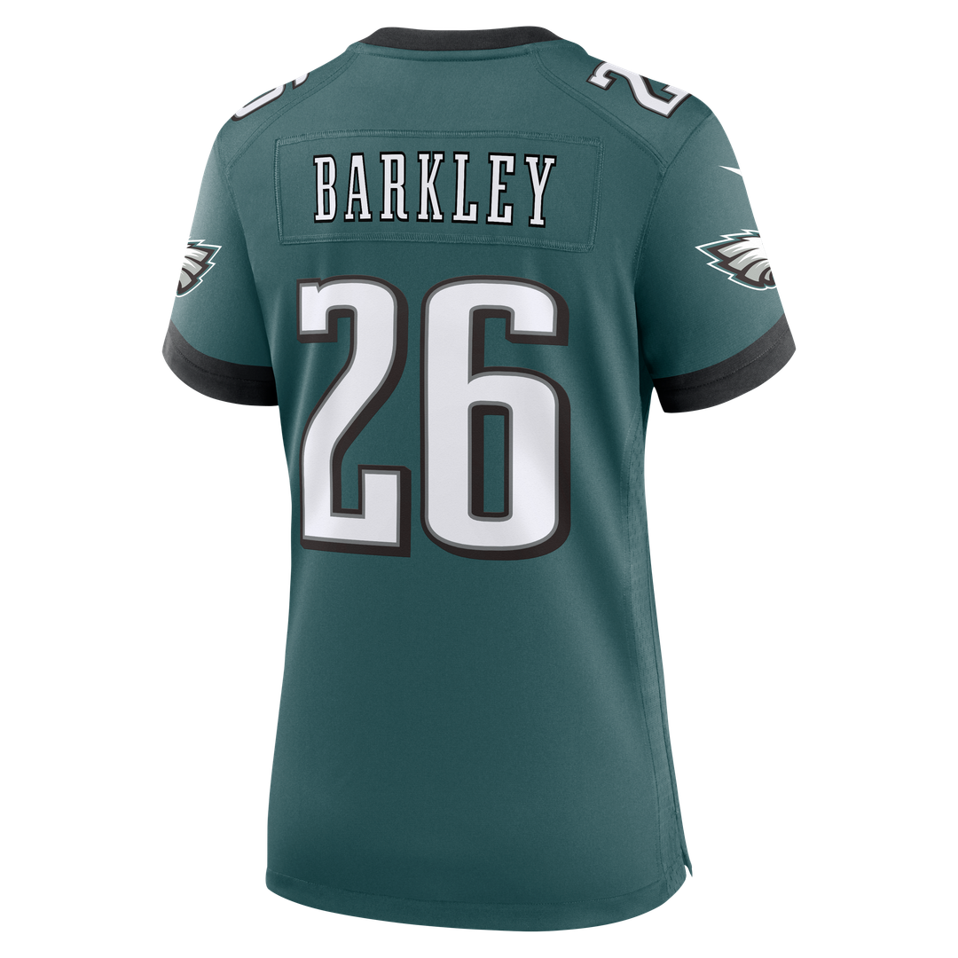 Saquon Barkley Philadelphia Eagles Nike Women's Alternate Game Jersey -  Black