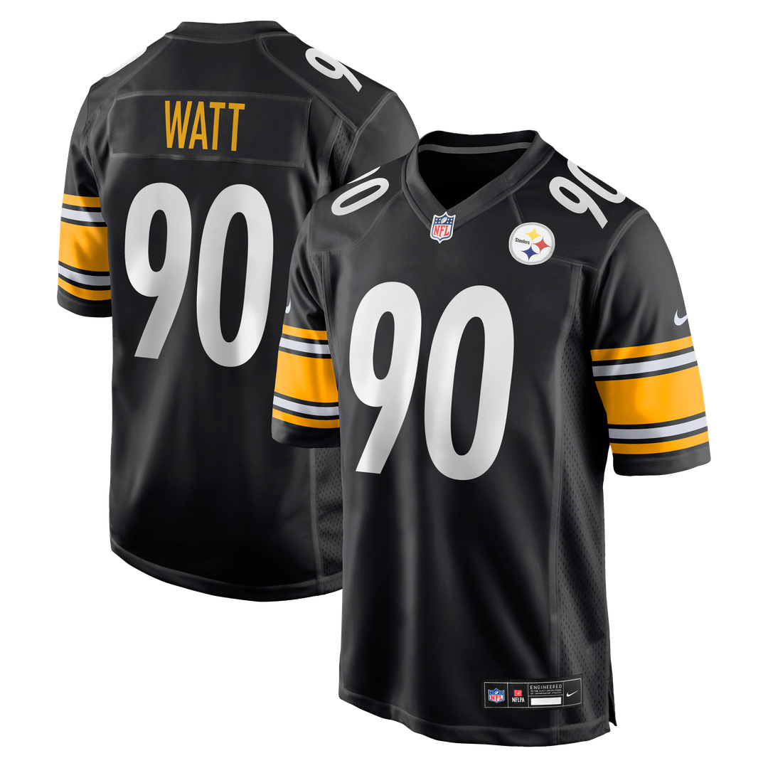 T.J. Watt Pittsburgh Steelers Nike Game Jersey - Black