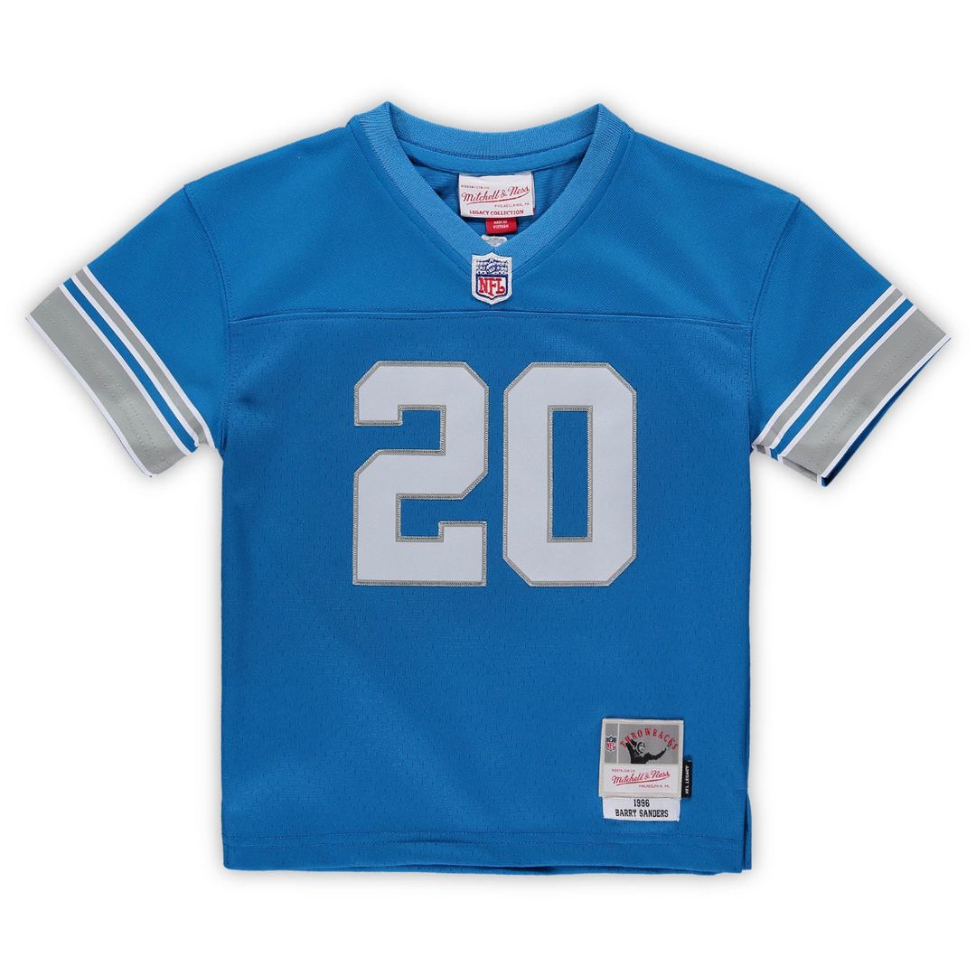 Barry Sanders Detroit Lions Mitchell & Ness Male Preschool 1996 Retired Legacy Jersey - Blue