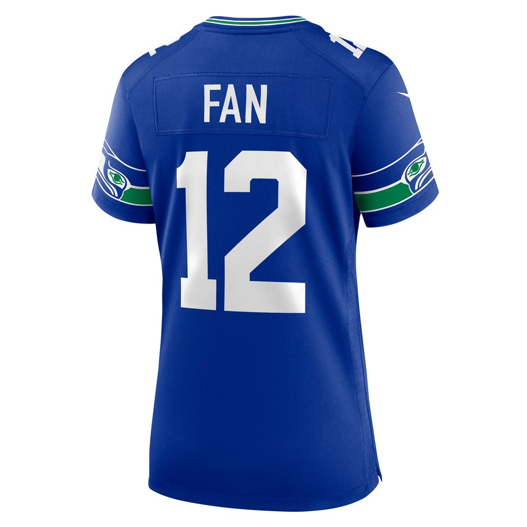 12s Seattle Seahawks Nike Women's Team Game Jersey - College Navy