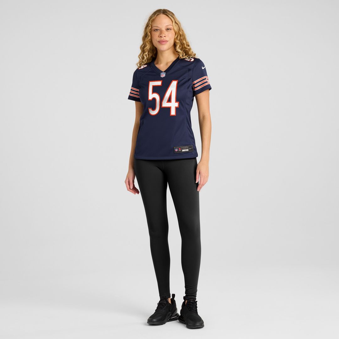 Brian Urlacher Chicago Bears Nike Women's Game Retired Player Jersey - Navy