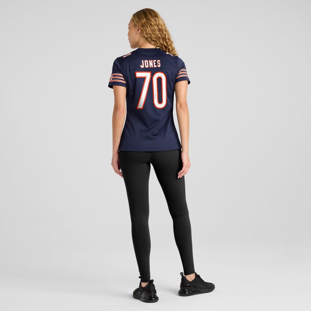 Braxton Jones Chicago Bears Nike Women's Game Player Jersey - Navy