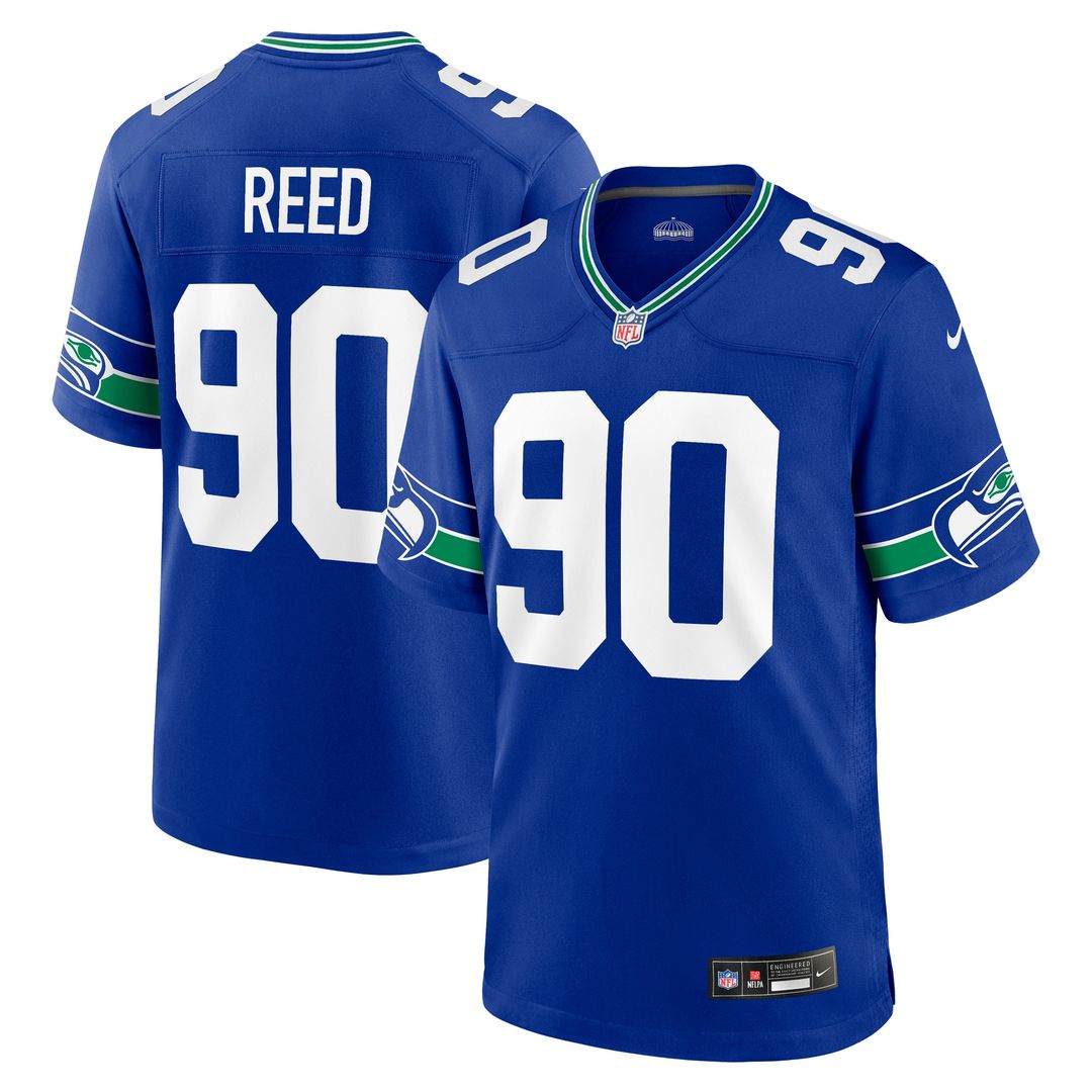 Jarran Reed Seattle Seahawks Nike  Game Jersey -  College Navy