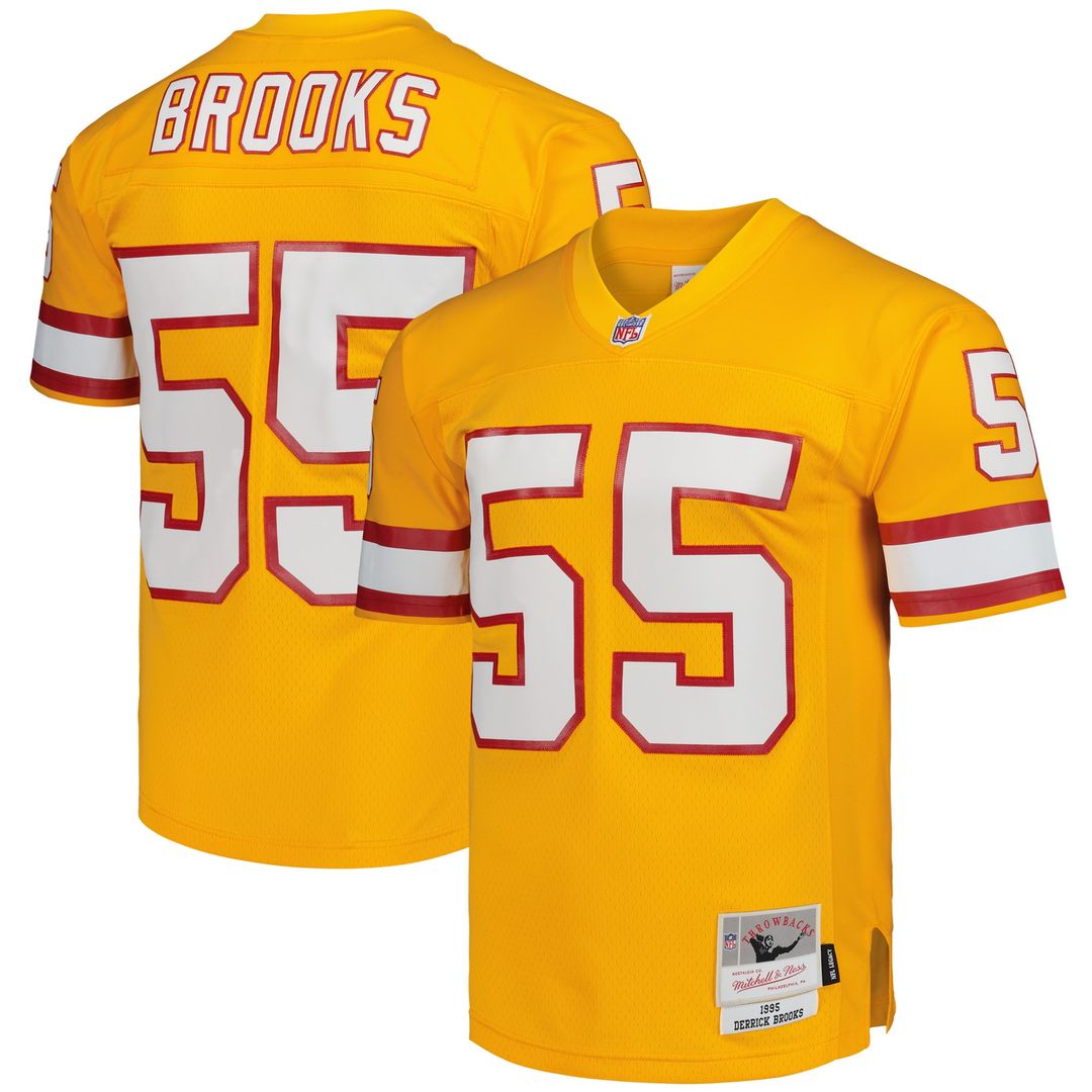 Derrick Brooks Tampa Bay Buccaneers Mitchell & Ness Legacy Replica Jersey - Red