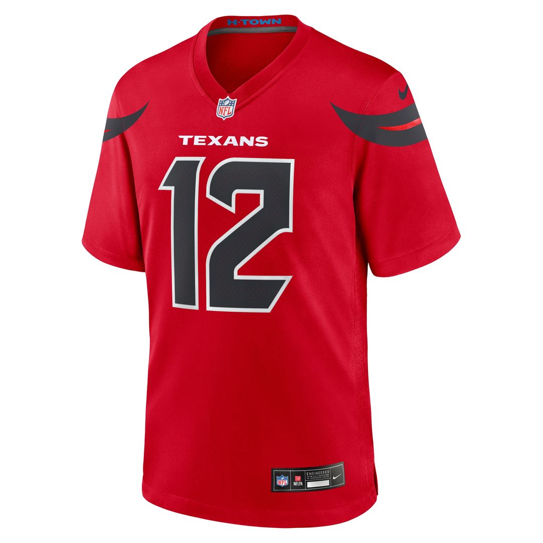 Nico Collins Houston Texans Nike Game Jersey -  White