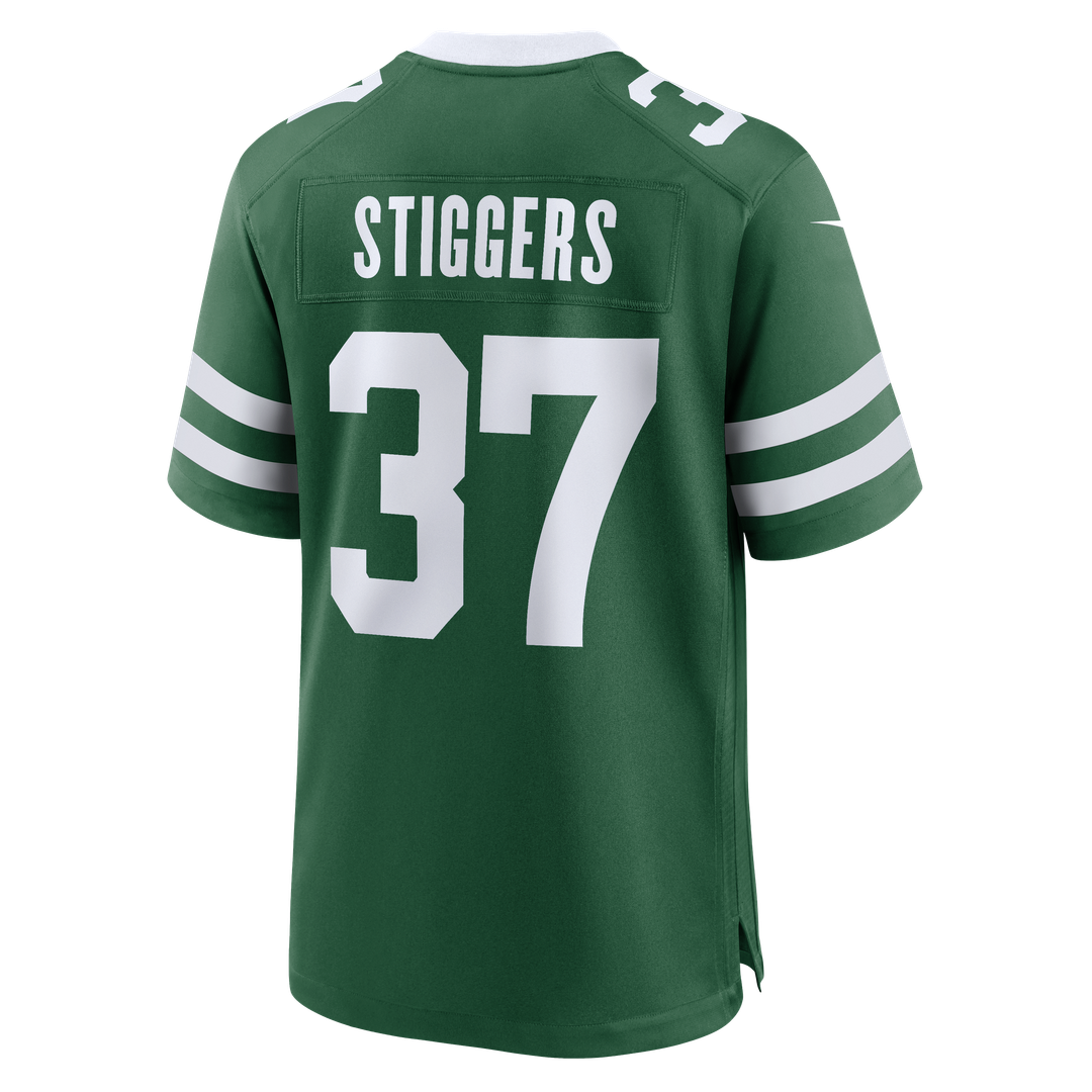 Qwan'tez Stiggers New York Jets Nike Team Game Jersey - Legacy Green