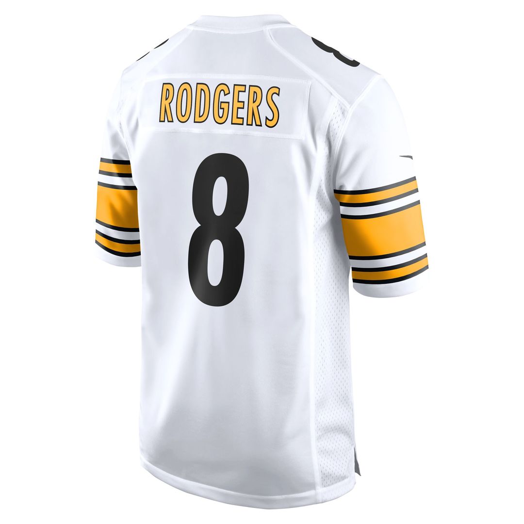 Aaron Rodgers Pittsburgh Steelers Nike Game Jersey - Black