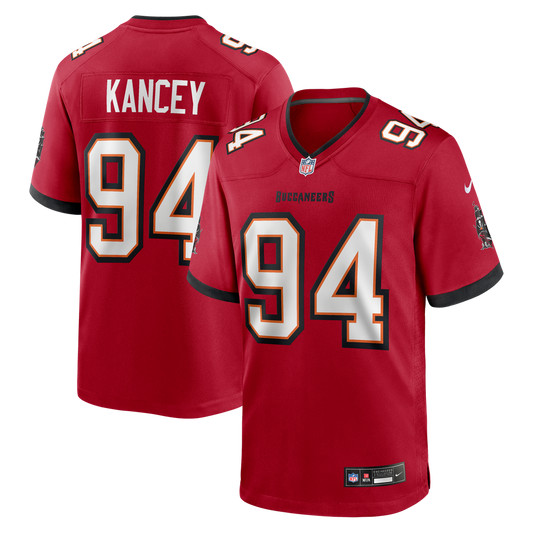 Calijah Kancey Tampa Bay Buccaneers Nike  Game Jersey - Red