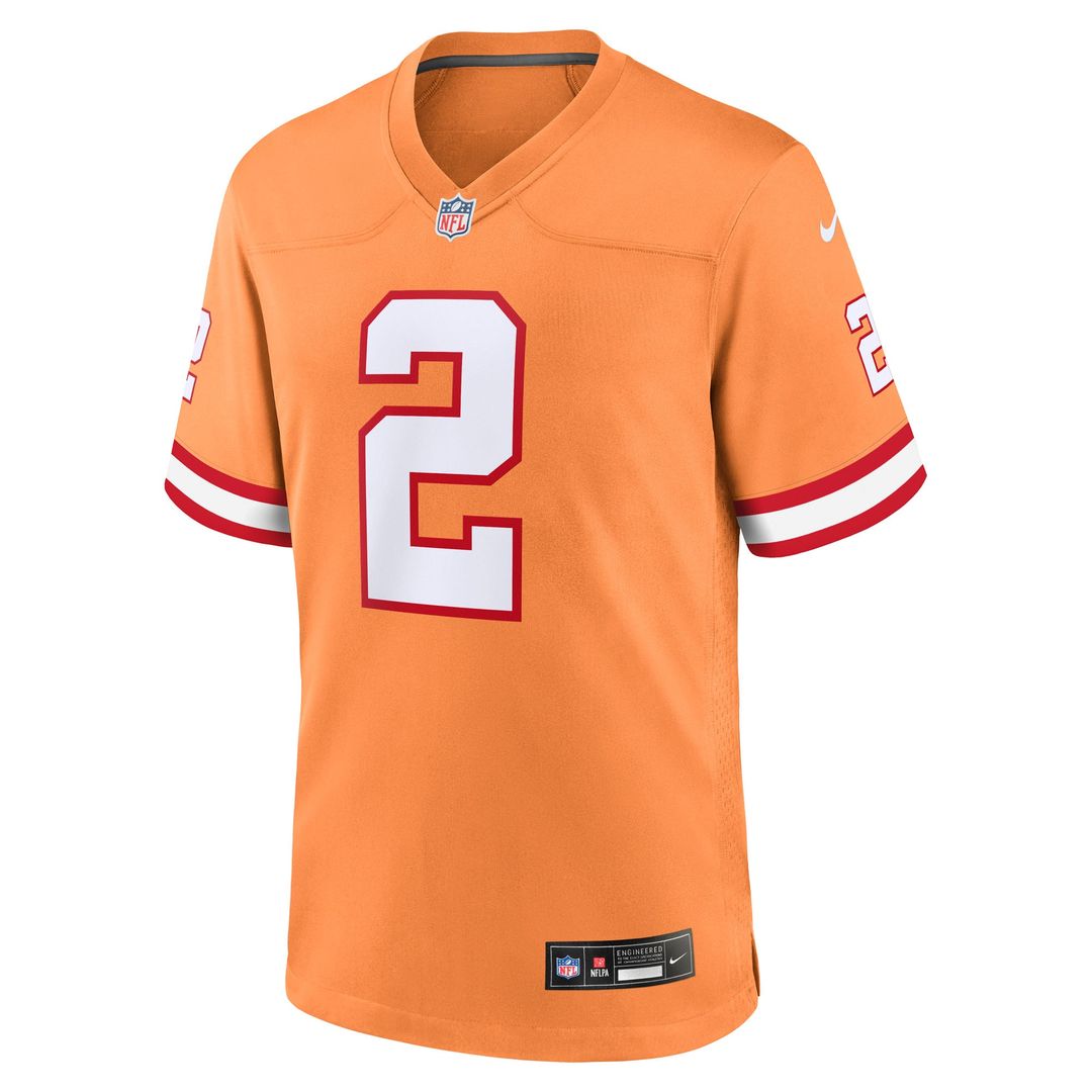 Emeka Egbuka  Tampa Bay Buccaneers Nike Team  Game Jersey -  Red