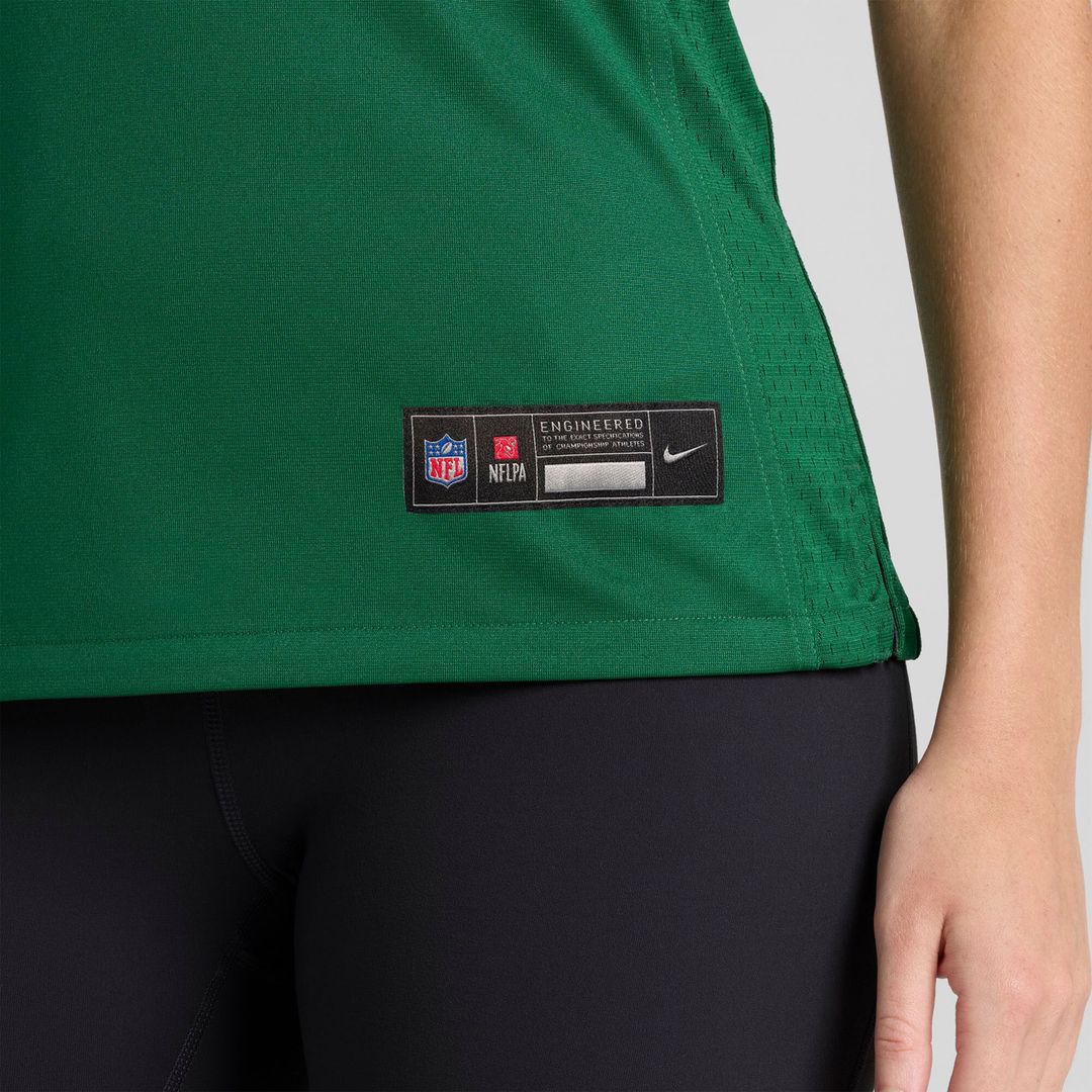 Adonai Mitchell New York Jets Nike Women's Team Game Jersey - Legacy Green