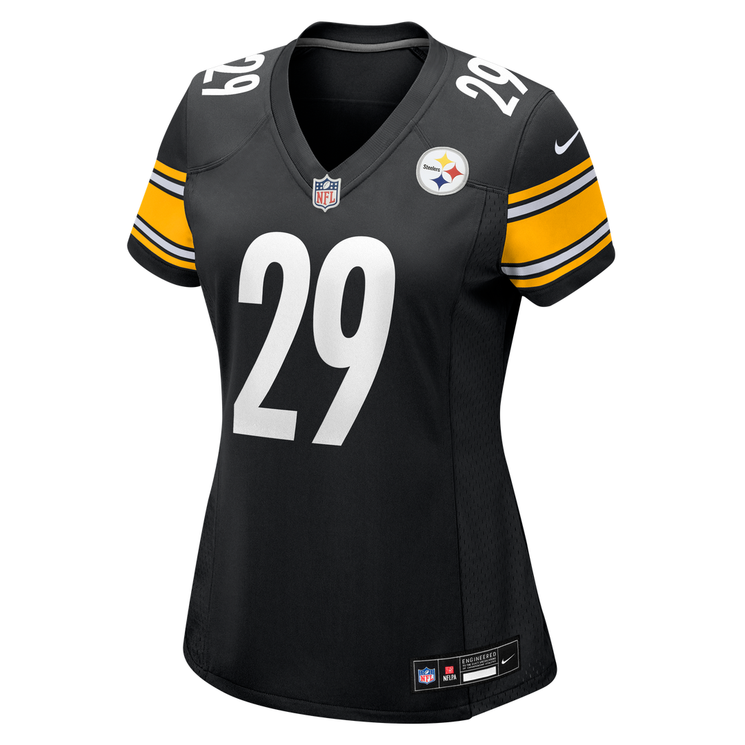 Eli Heidenreich Pittsburgh Steelers Nike Women's Team Game Jersey -  Black