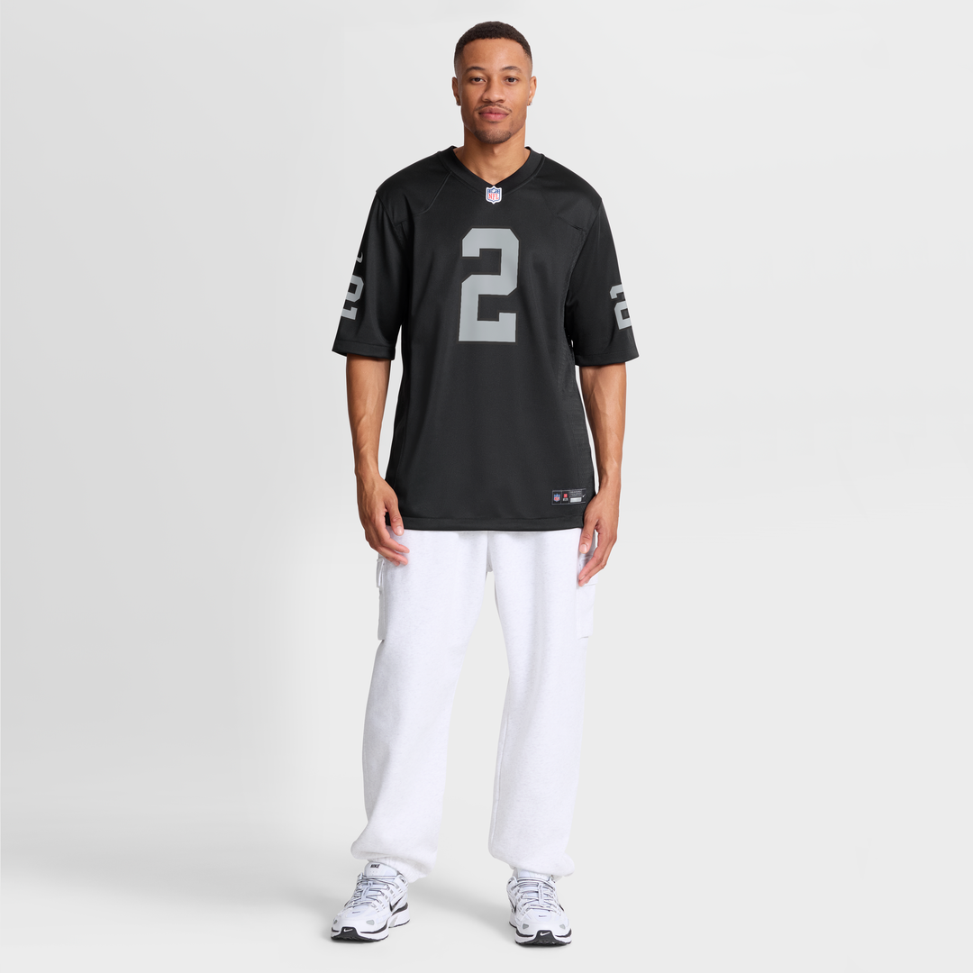 Ashton Jeanty Las Vegas Raiders Nike Team Game Jersey - Black