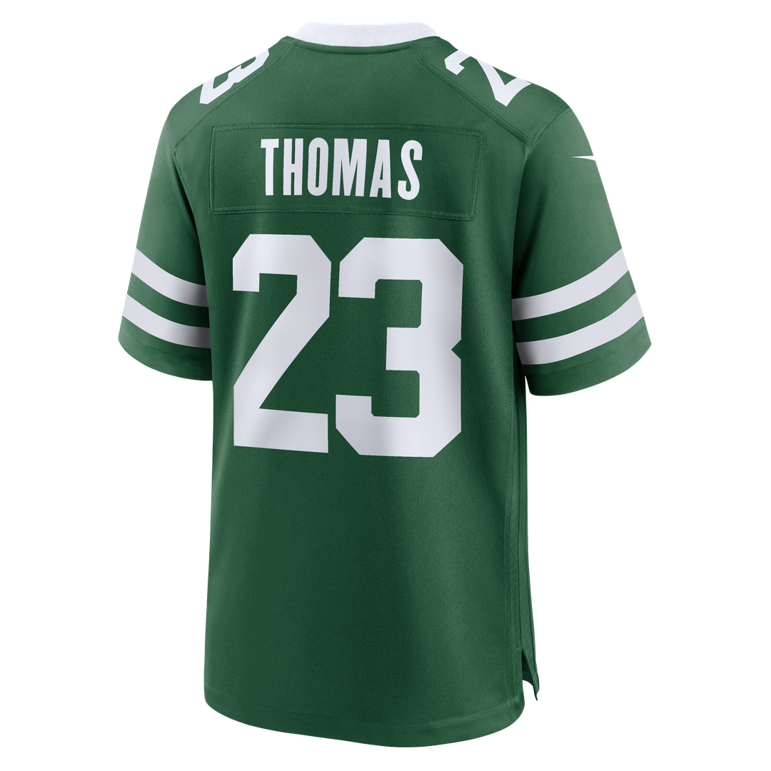 Azareye'h Thomas New York Jets Nike Team Game Jersey - Legacy Green