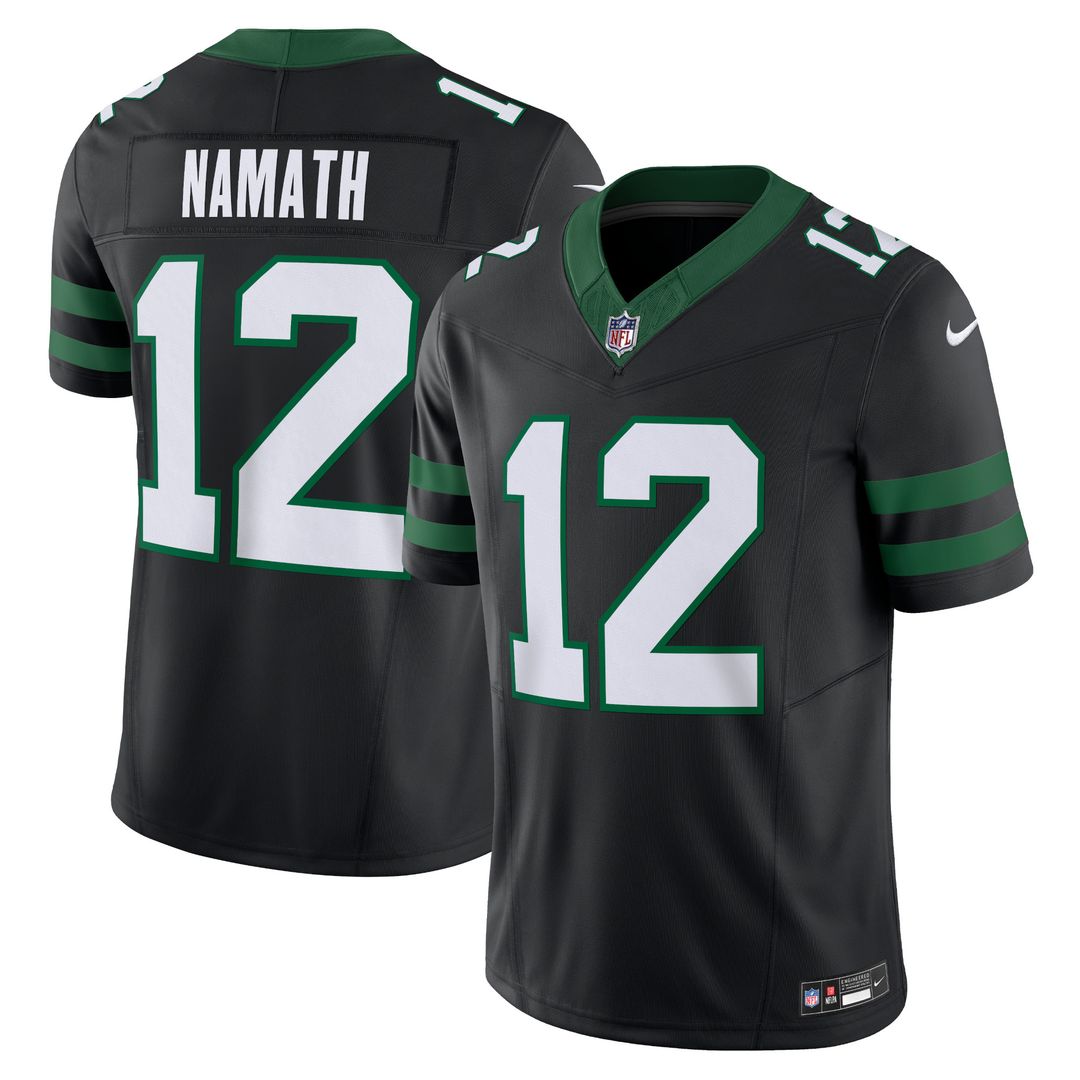 Joe Namath New York Jets Nike Vapor F.U.S.E. Limited Jersey  - Legacy White