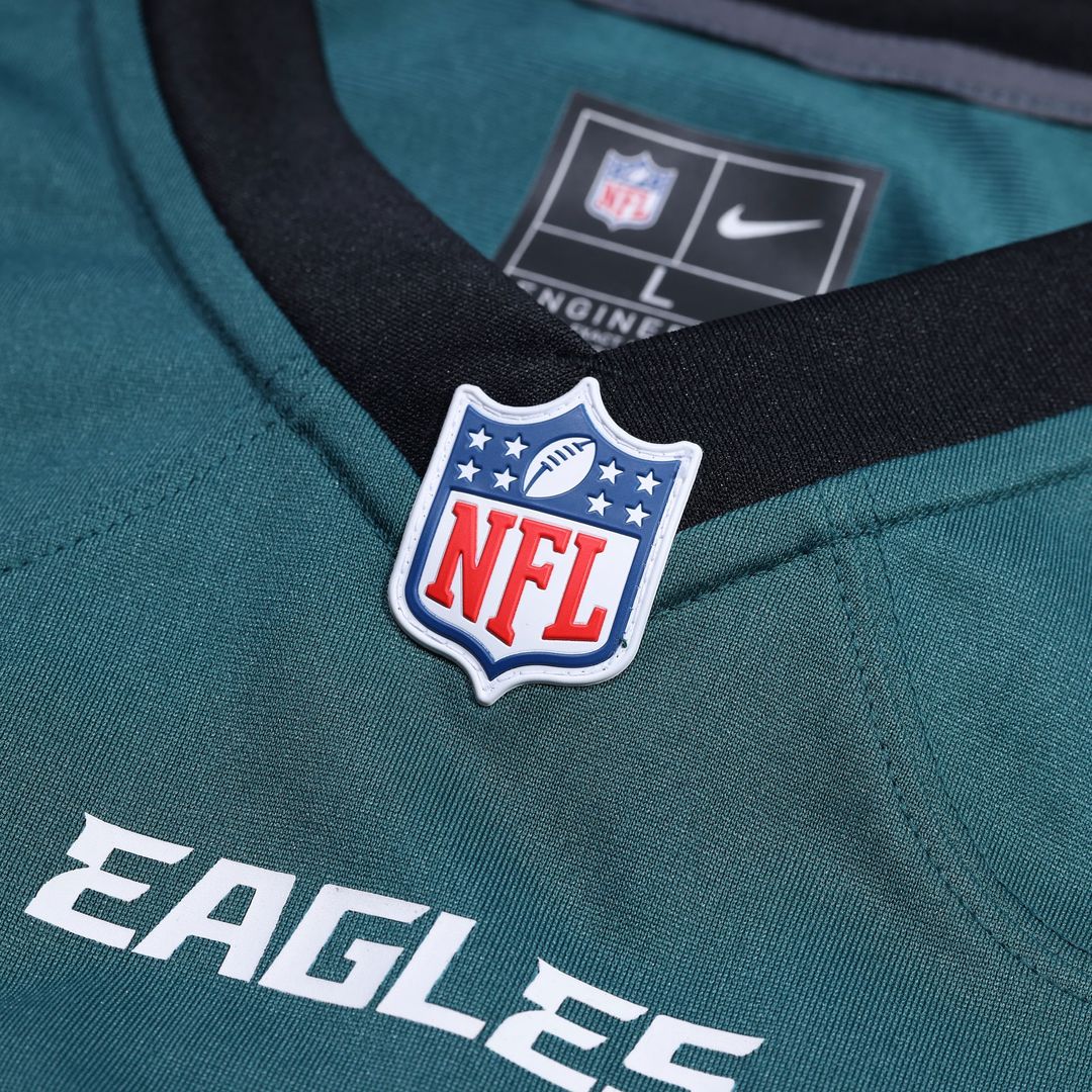 A.J. Brown Philadelphia Eagles Nike Team Game Jersey - Midnight Green