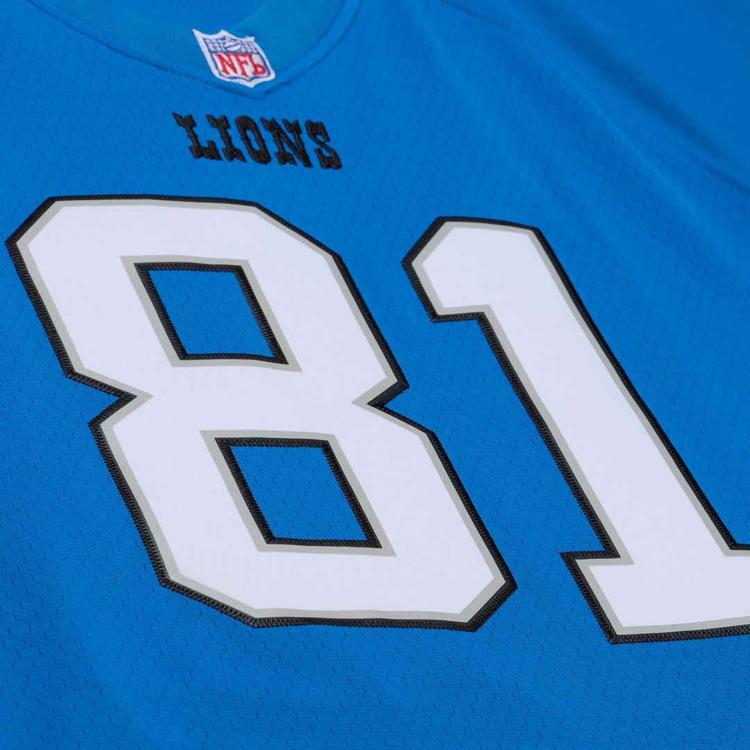 Calvin Johnson Detroit Lions Mitchell & Ness x Golf Wang Unisex 2007 Legacy Fashion Jersey - Blue
