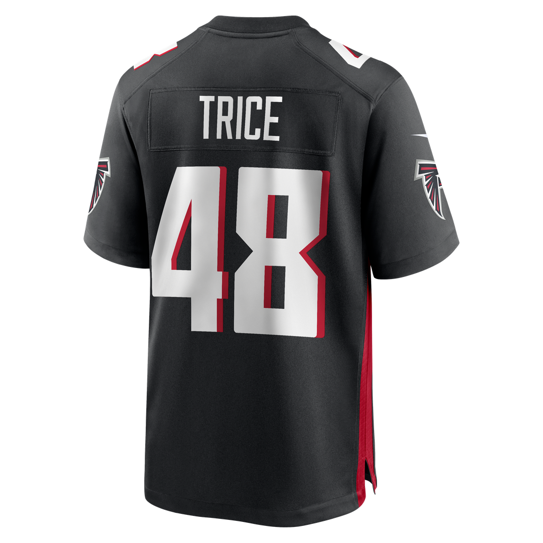 Bralen Trice Atlanta Falcons Nike Team Game Jersey -  Black