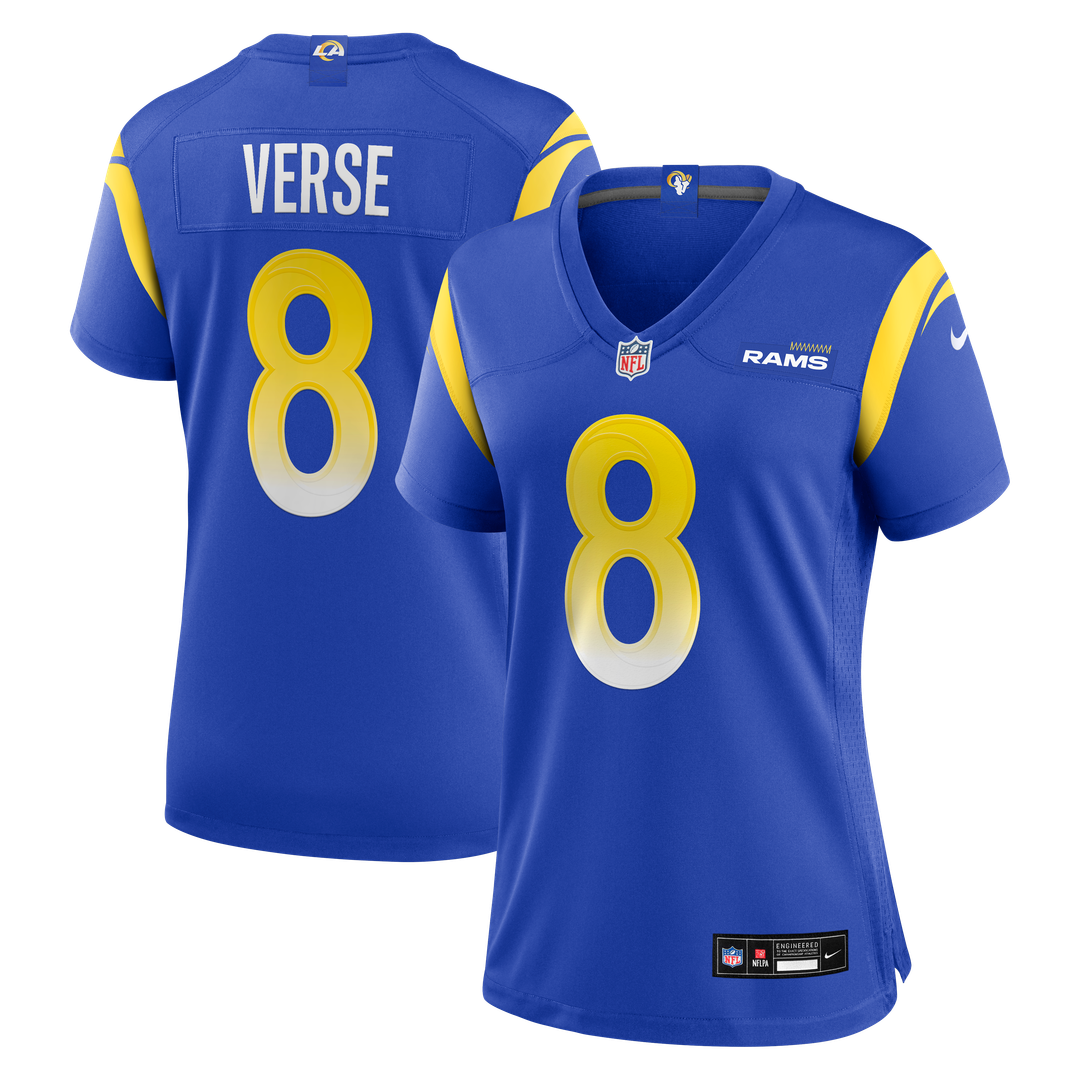 Jared Verse Los Angeles Rams Nike Women's Game Jersey - White