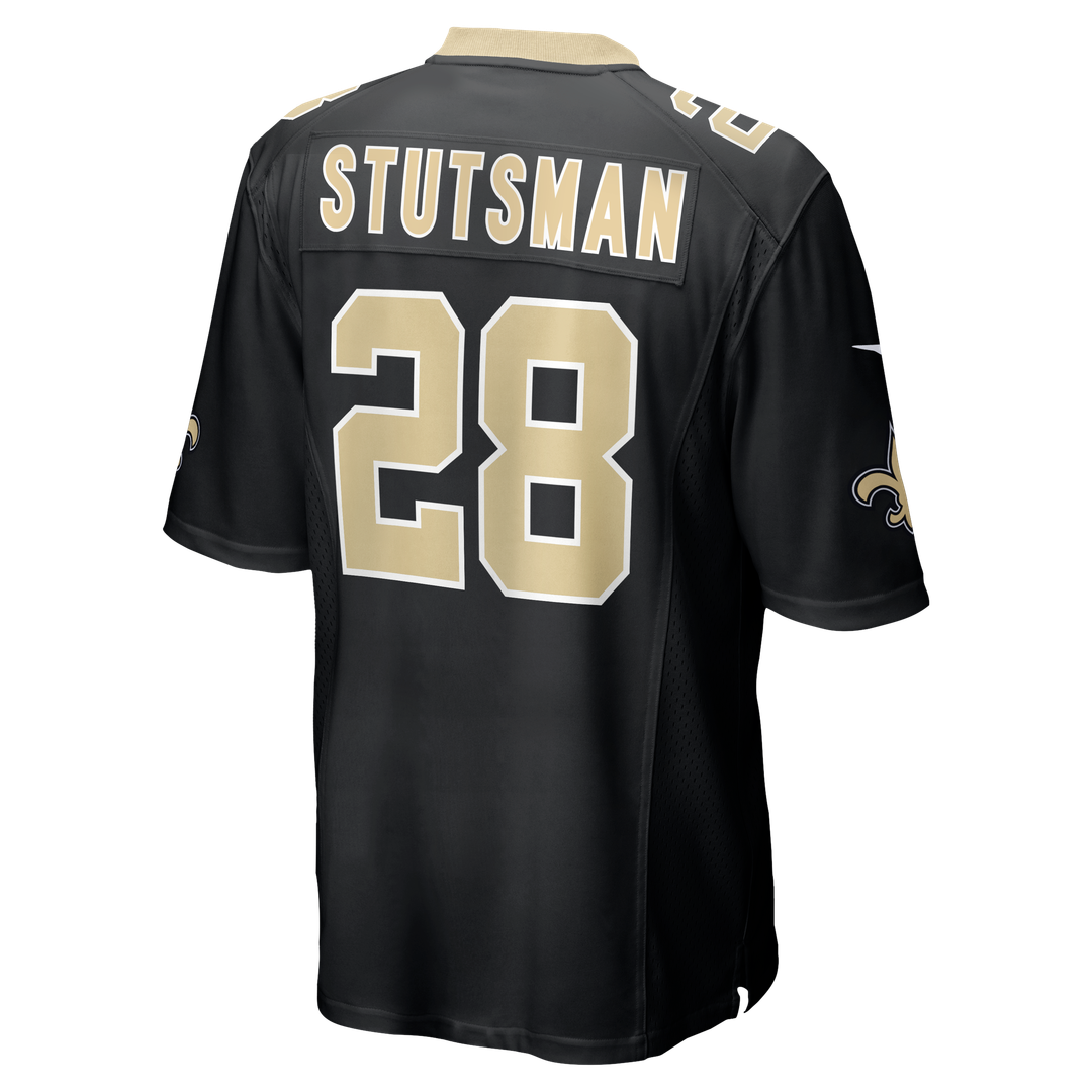 Danny Stutsman New Orleans Saints Nike Team Game Jersey -  Black