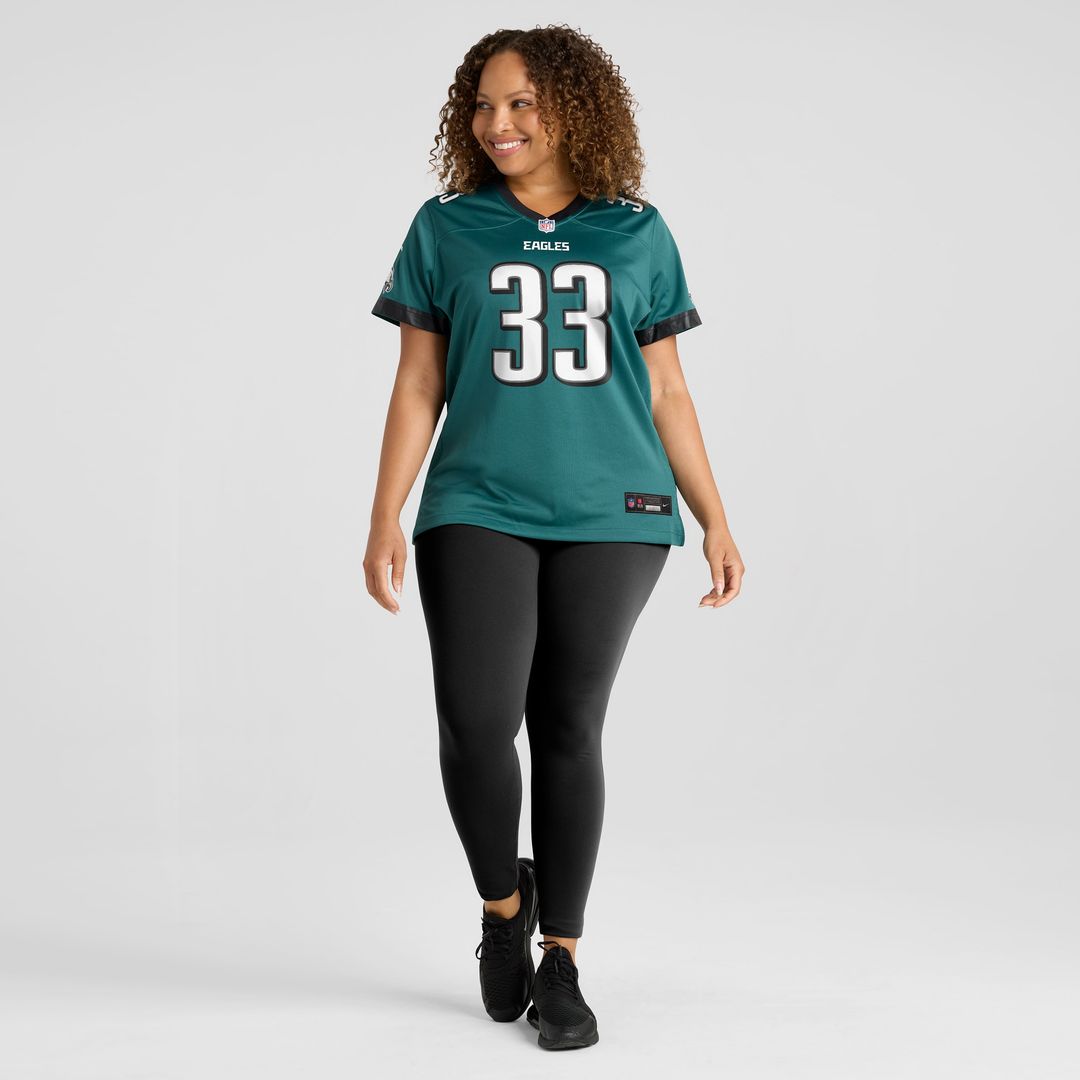 Cooper DeJean Philadelphia Eagles Nike Women's Team Game Jersey - Midnight Green
