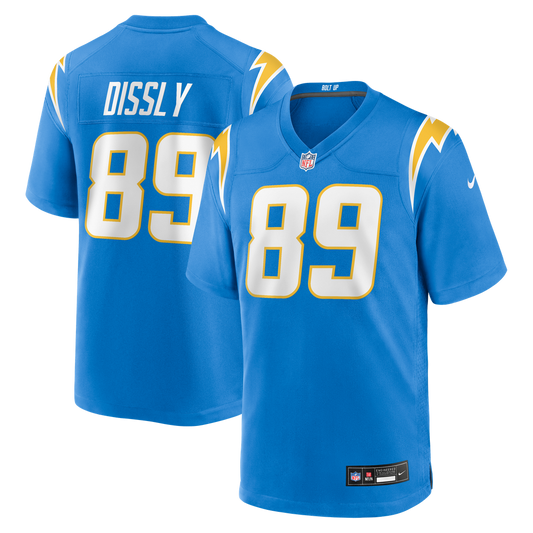 Will Dissly Los Angeles Chargers Nike Team Game Jersey -  Powder Blue