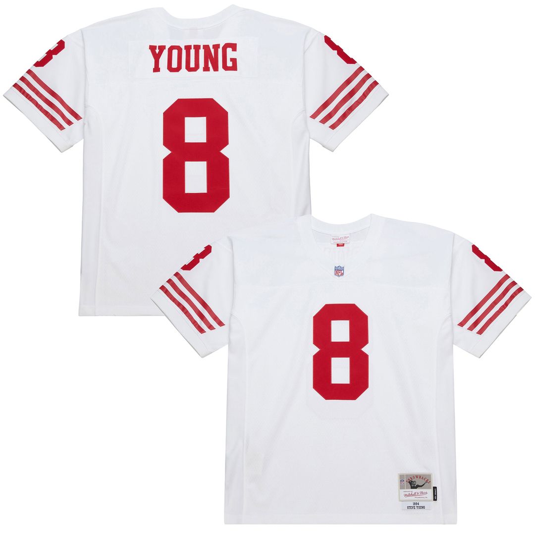 Steve Young San Francisco 49ers Mitchell & Ness 1994 Legacy Replica Jersey - White