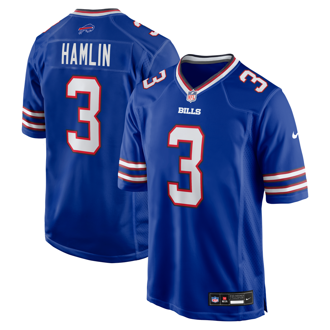 Damar Hamlin Buffalo Bills Nike Game Jersey - Royal