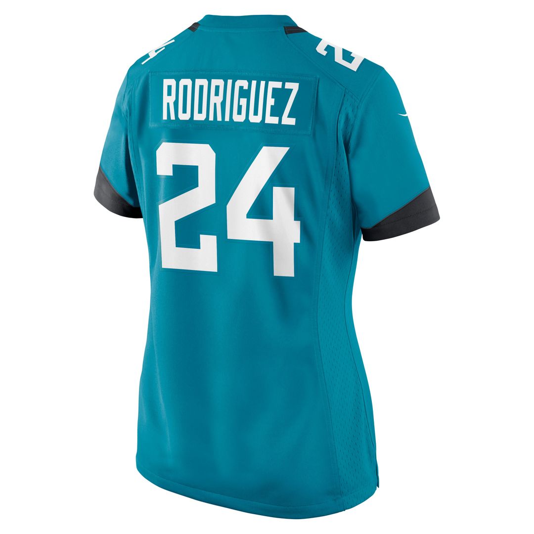 Chris Rodriguez Jacksonville Jaguars Nike Women's Team Game Jersey -  Teal