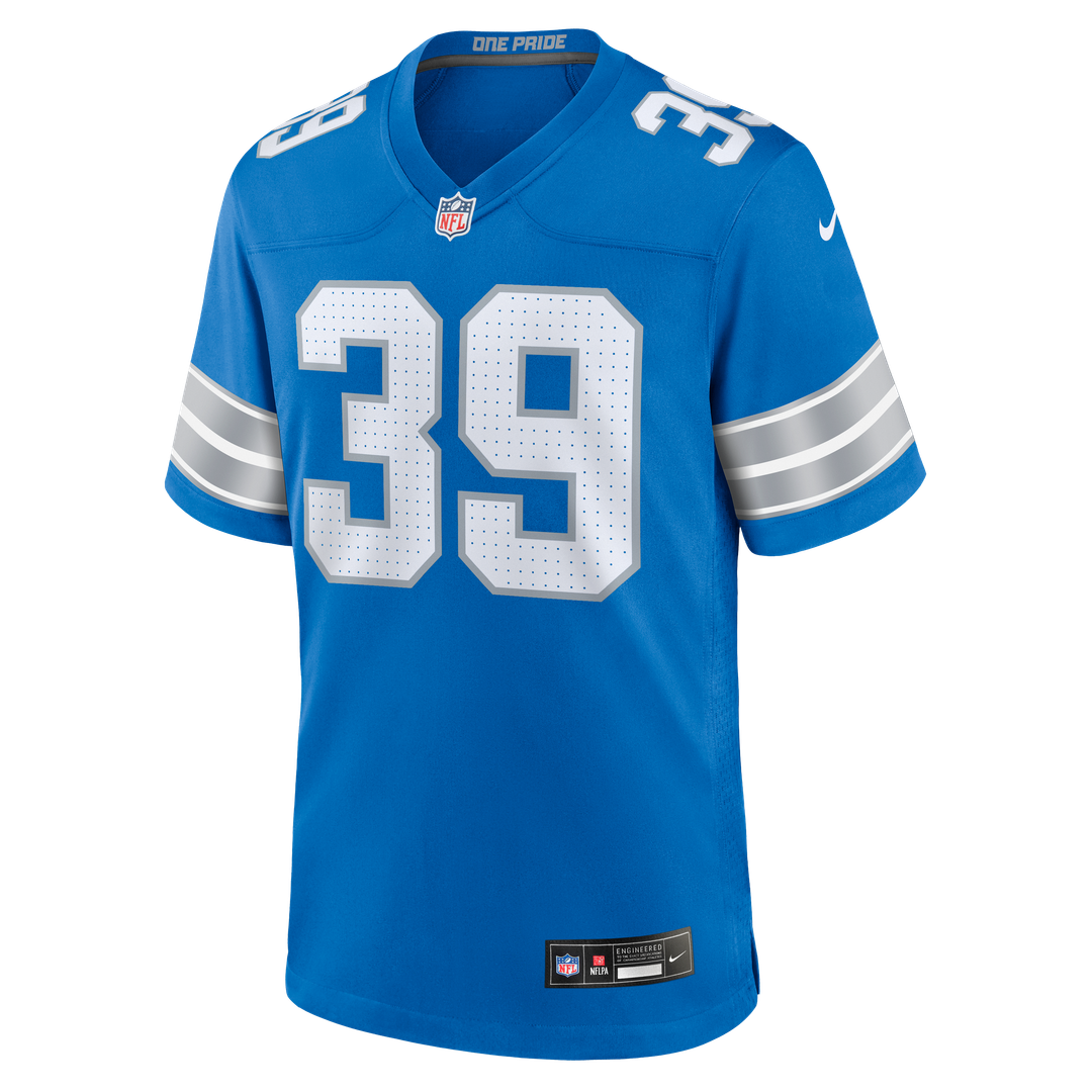 Jake Bates Detroit Lions Nike Team Game Jersey -  Blue