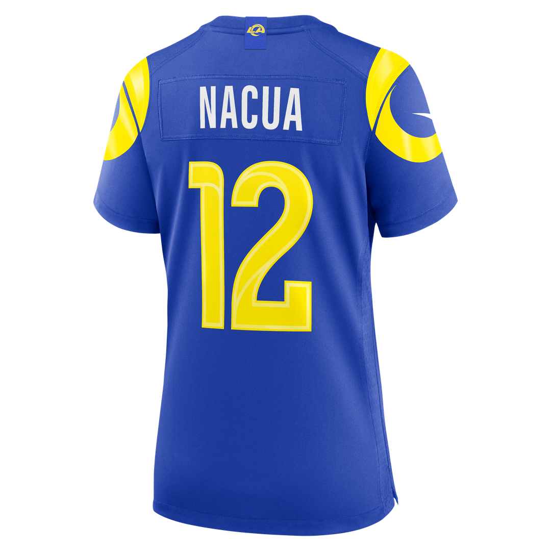 Puka Nacua Los Angeles Rams Nike Women's Game Jersey - White