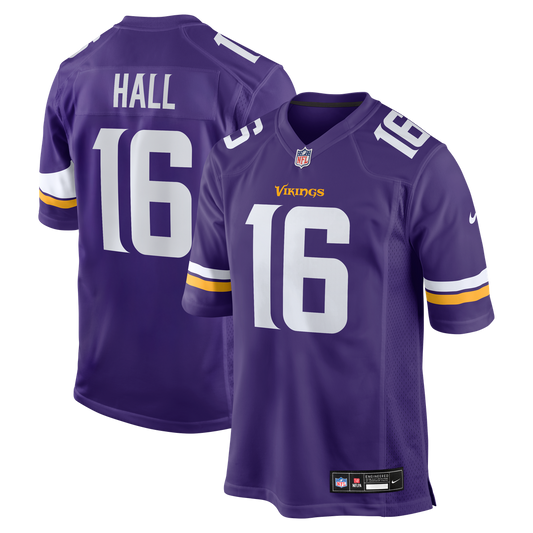 Jaren Hall Minnesota Vikings Nike  Game Jersey -  Purple