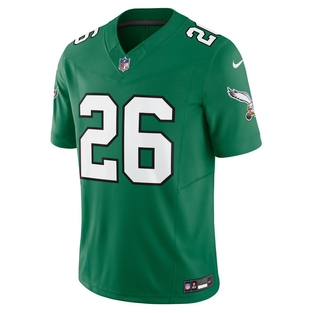 Saquon Barkley Philadelphia Eagles Nike Vapor F.U.S.E. Limited Jersey - Midnight Green