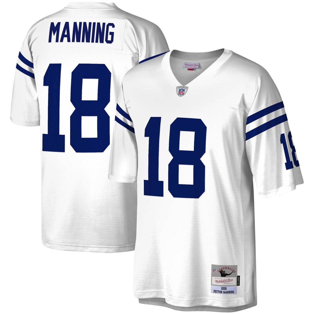 Peyton Manning Indianapolis Colts Mitchell & Ness Legacy Replica Jersey - Royal