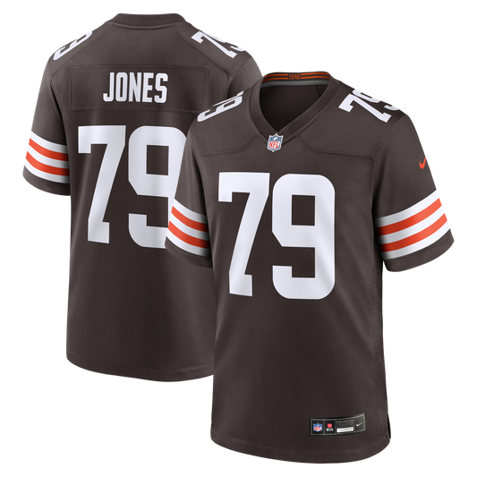 Dawand Jones Cleveland Browns Nike Team Game Jersey -  Brown