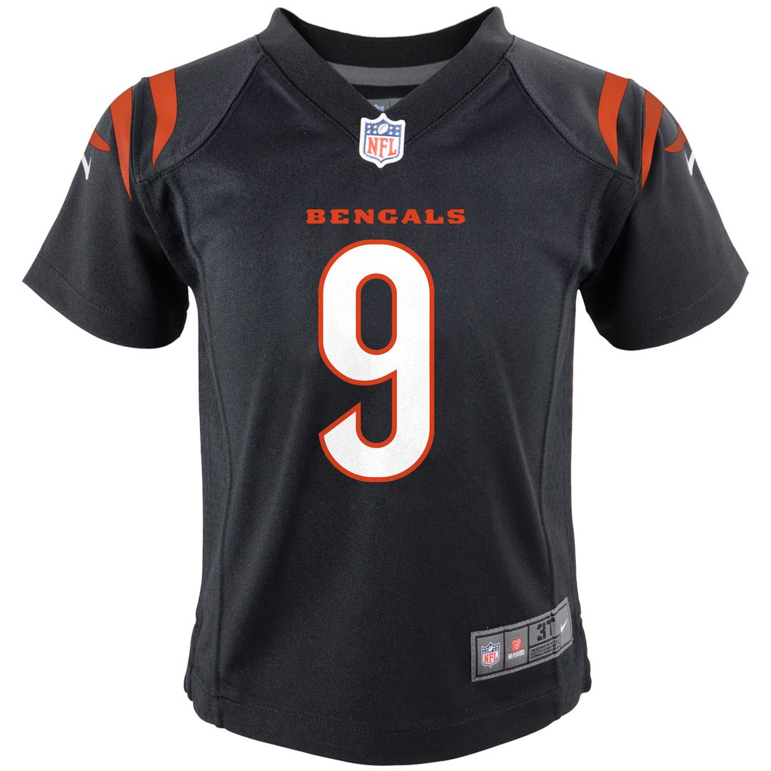Joe Burrow Cincinnati Bengals Nike Preschool Game Jersey - Black