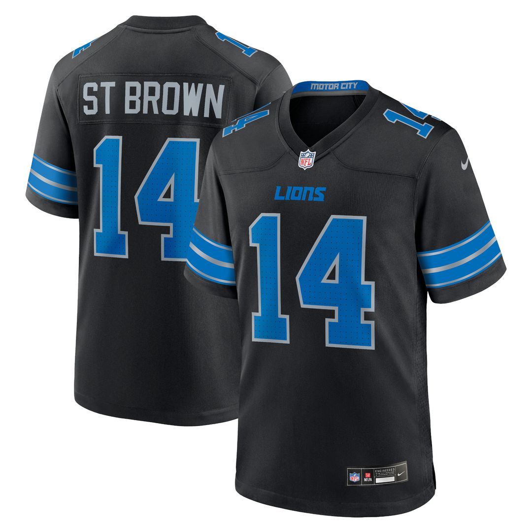 Amon-Ra St. Brown Detroit Lions Nike Game Jersey - White